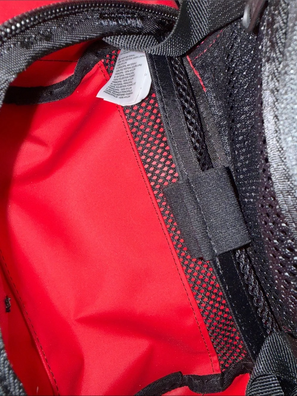 The North Face new webbing